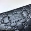 Gucci GG Embossed Men's Bag 495562 Black with Removable Wrist Strap