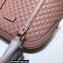 Gucci Mini GG Embossed Leather Dome Crossbody Bag 449654 Pink