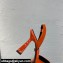 Versace Heel 11cm La Medusa Sling-back Pumps Patent Orange 2021