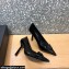 Versace Heel 9.5cm La Medusa Patent Leather Pumps Black 2021