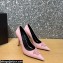Versace Heel 9.5cm La Medusa Patent Leather Pumps Pink 2021