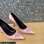 Versace Heel 9.5cm La Medusa Patent Leather Pumps Pink 2021
