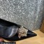 Versace Heel 9.5cm La Medusa Patent Leather Pumps Black/Gold 2021