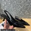 Versace Heel 6cm La Medusa Patent Leather Sling-back Pumps Black 2021