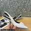 Versace Heel 6cm La Medusa Patent Leather Sling-back Pumps White 2021