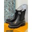 Louis Vuitton Heel 9.5cm Lv Beaubourg Ankle Boots Black 2021