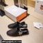 Givenchy Heel 3cm G Chain Slingback Flat Mules Black 03 2021
