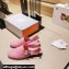 Givenchy Heel 3cm G Chain Slingback Flat Mules Pink 2021