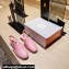 Givenchy Heel 3cm G Chain Slingback Flat Mules Pink 2021