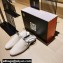 Givenchy Heel 3cm G Chain Slingback Flat Mules White 2021