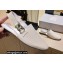 Givenchy Heel 3cm G Chain Slingback Flat Mules White 2021