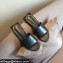 Balenciaga Squared Heel 2.5cm Box Sandals Logo Back Black 2021