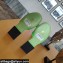 Balenciaga Squared Heel 2.5cm Box Sandals BB Logo Green 2021