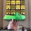 Balenciaga Squared Heel 2.5cm Box Sandals BB Logo Green 2021