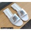 Balenciaga Squared Heel 2.5cm Box Sandals BB Logo White 2021