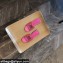 Balenciaga Squared Heel 2.5cm Box Sandals BB Logo Croco Pattern Fuchsia 2021