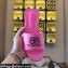 Balenciaga Squared Heel 2.5cm Box Sandals BB Logo Croco Pattern Fuchsia 2021