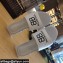 Balenciaga Squared Heel 2.5cm Box Sandals BB Logo Croco Pattern White 2021