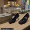 Balenciaga Heel 8.5cm Void d'Orsay Pumps Satin Black 2022