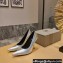 Balenciaga Heel 10cm Pointed toe Pumps Silver 2022