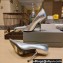 Balenciaga Heel 10cm Pointed toe Pumps Silver 2022