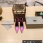 Balenciaga Heel 10cm Pointed toe Pumps Fuchisa 2022