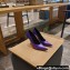Balenciaga Heel 10cm Pointed toe Pumps Purple 2022