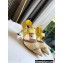 FENDI COLIBRÌ High-heel FF Beaded Slingbacks Yellow 2021