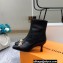Louis Vuitton Heel 7cm Rotary Ankle Boots Black 2021