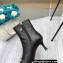 Louis Vuitton Heel 7cm Rotary Ankle Boots Black 2021
