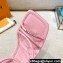 Louis Vuitton Heel 9cm Nova Sandals Pink 2021
