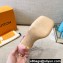 Louis Vuitton Heel 9cm Nova Sandals Pink 2021