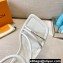 Louis Vuitton Heel 9cm Nova Sandals White 2021
