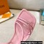 Louis Vuitton Heel 5.5cm Nova Sandals Pink 2021
