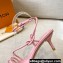 Louis Vuitton Heel 5.5cm Nova Sandals Pink 2021