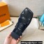 Louis Vuitton Nova Flat Sandals Black 2021