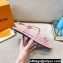 Louis Vuitton Nova Flat Sandals Pink 2021