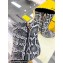 FENDI FIRST Leather High-heeled Boots Python Pattern Gray 2021
