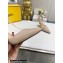 FENDI FIRST Leather High-heeled Sandals Nude with Ankle Strap 2021