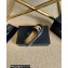 Chanel Leather and Patent CC Logo Espadrilles G29762 Black 2022