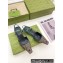 Gucci Heel 4cm 100 Slingback Pumps Gray 2022