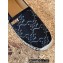 Fendi FF Print Canvas Espadrilles Black 2022