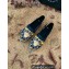 Versace Medusa Renaissance Print Espadrilles Black
