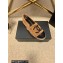 Chanel Plush CC Logo Espadrilles G29762 Brown 2022
