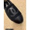 Chanel Plush CC Logo Espadrilles G29762 Black 2022
