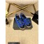 Chanel Plush CC Logo Espadrilles G29762 Blue 2022