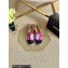 Chanel Printed Fabric CC Logo Espadrilles G29762 Black/Fuchsia 2022