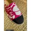 Chanel Printed Fabric CC Logo Espadrilles G29762 Black/Fuchsia 2022