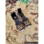 Valentino Leather VLogo Wedge Espadrilles Burgundy