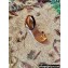 Valentino Leather VLogo Wedge Espadrilles Sandals Brown